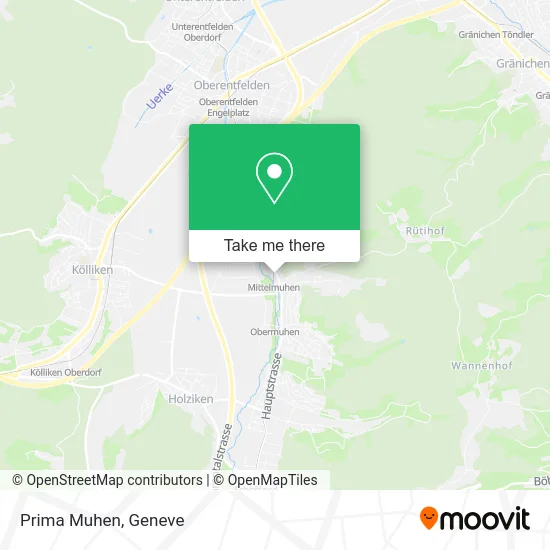 Prima Muhen map