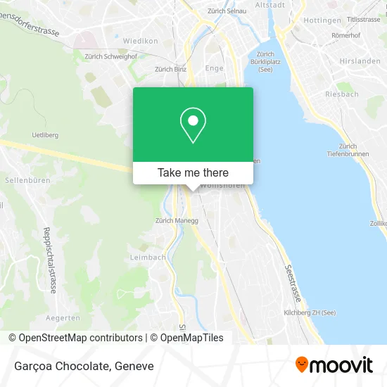 Garçoa Chocolate map