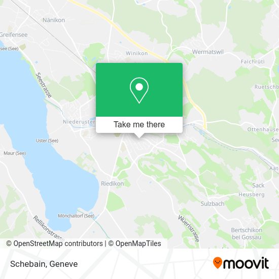 Schebain map