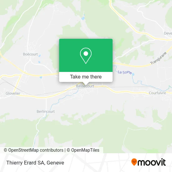 Thierry Erard SA map