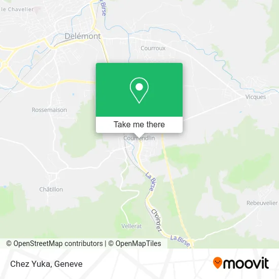 Chez Yuka map