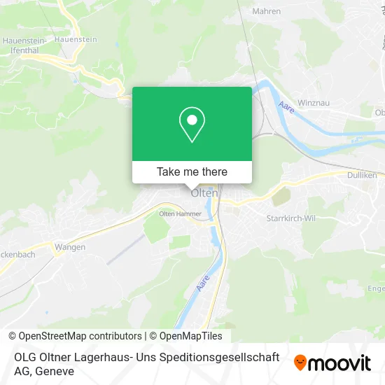 OLG Oltner Lagerhaus- Uns Speditionsgesellschaft AG plan