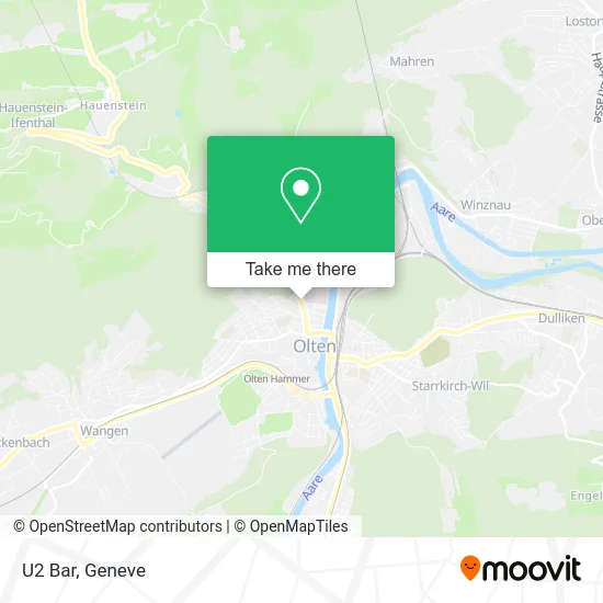 U2 Bar map