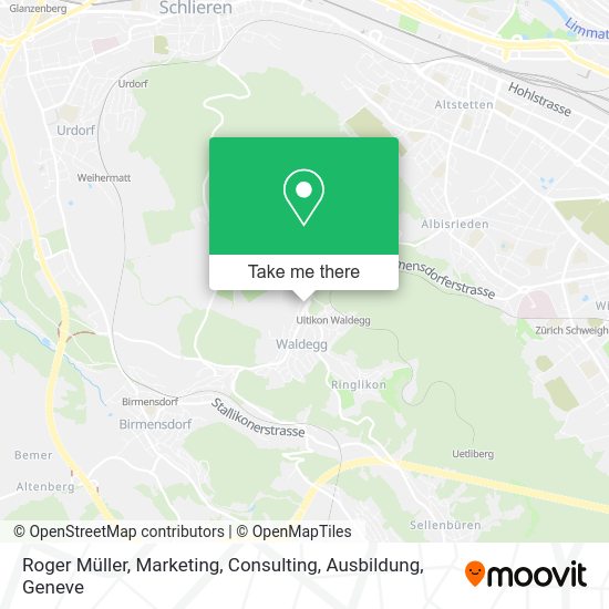 Roger Müller, Marketing, Consulting, Ausbildung map