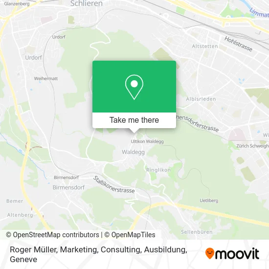 Roger Müller, Marketing, Consulting, Ausbildung map