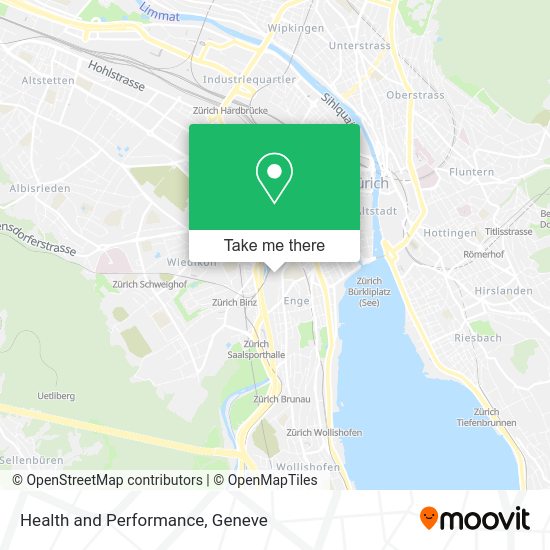 Health and Performance map