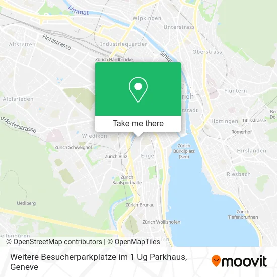 Weitere Besucherparkplatze im 1 Ug Parkhaus map
