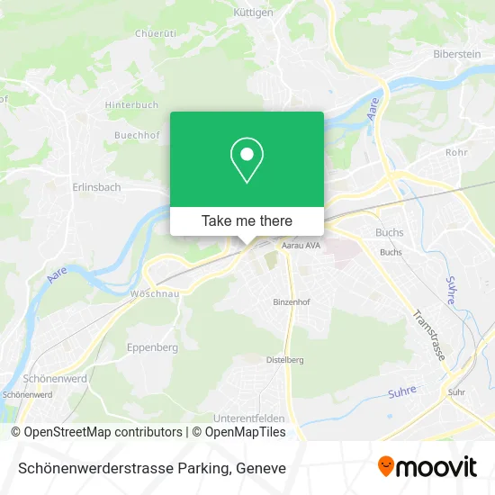 Schönenwerderstrasse Parking map