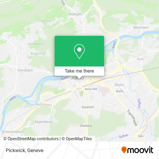 Pickwick map