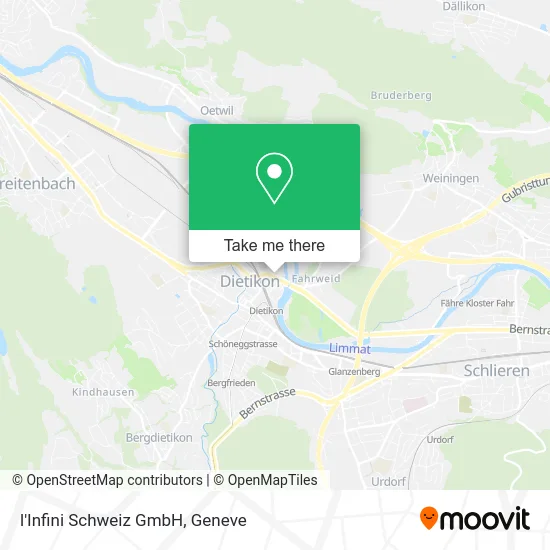 l'Infini Schweiz GmbH map