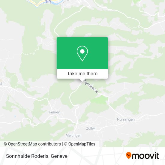 Sonnhalde Roderis map
