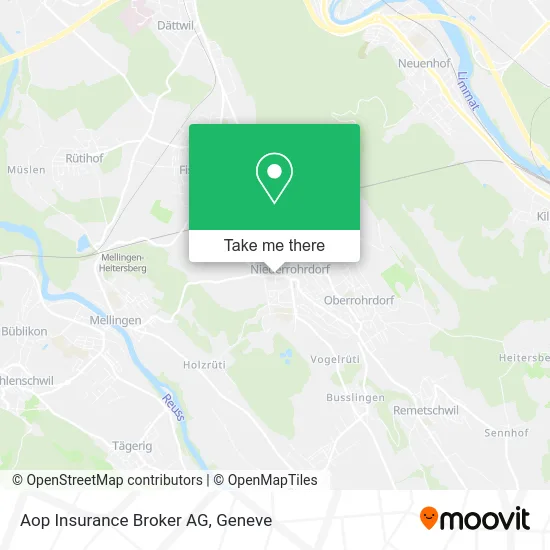 Aop Insurance Broker AG map