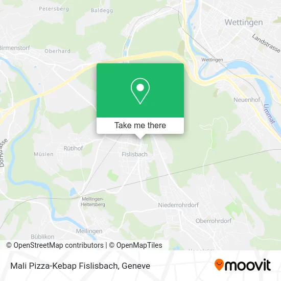 Mali Pizza-Kebap Fislisbach map