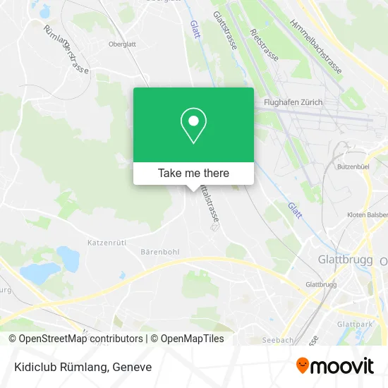 Kidiclub Rümlang map