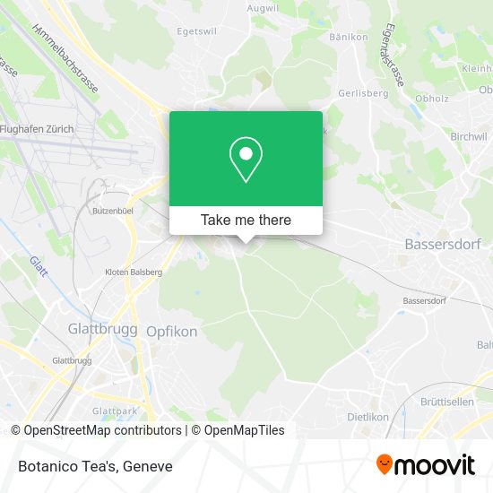 Botanico Tea's map