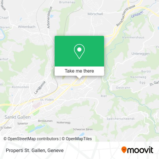 Properti St. Gallen map