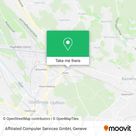 Affiliated Computer Services GmbH map