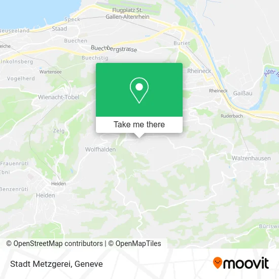 Stadt Metzgerei map
