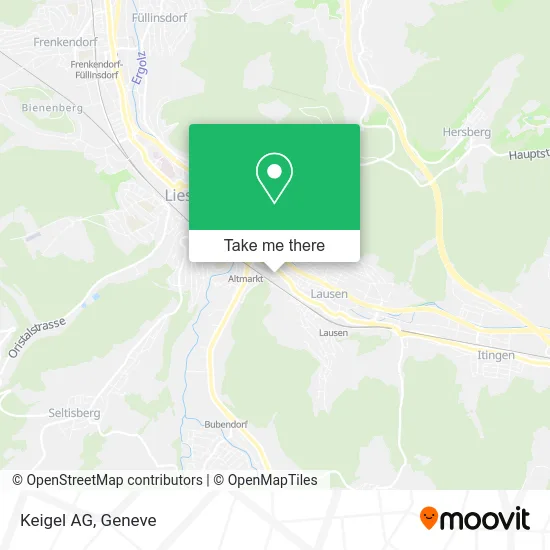 Keigel AG map