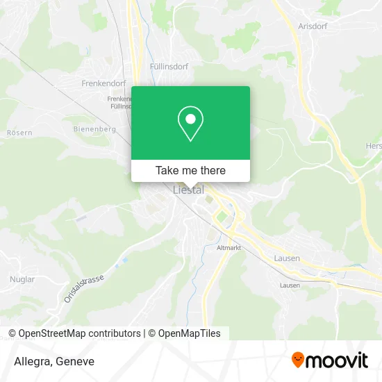 Allegra map