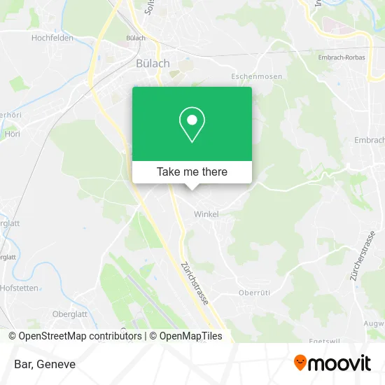 Bar map