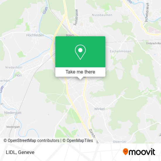 LIDL map