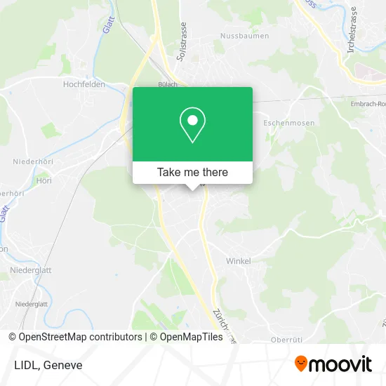 LIDL map