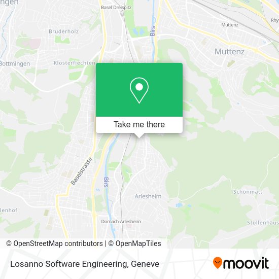 Losanno Software Engineering map