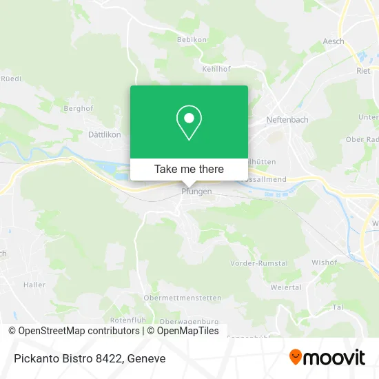 Pickanto Bistro 8422 map