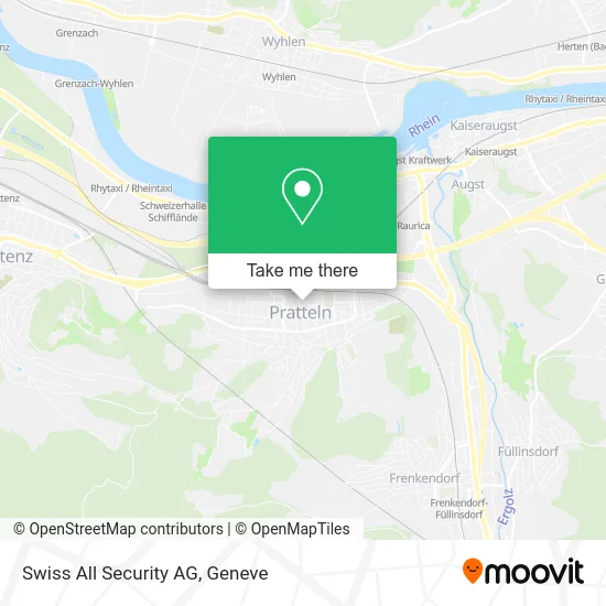 Swiss All Security AG map