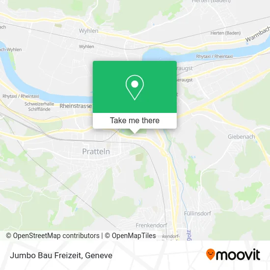 Jumbo Bau Freizeit map