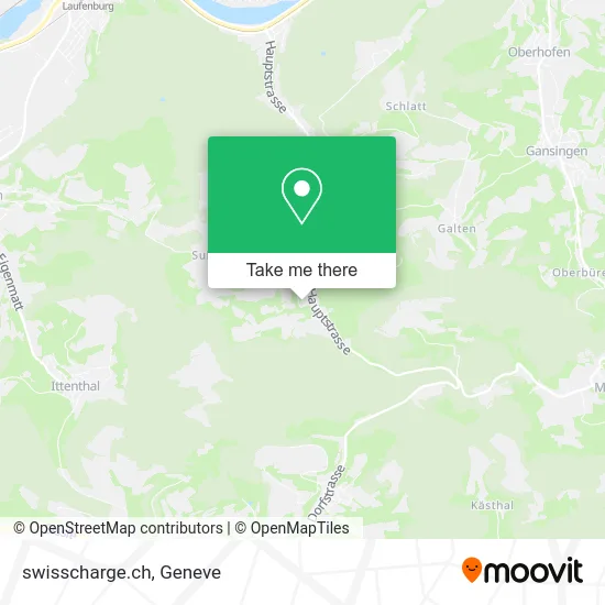 swisscharge.ch map