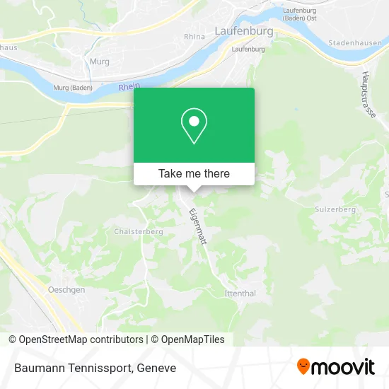 Baumann Tennissport map