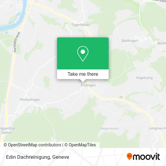 Edin Dachreinigung map