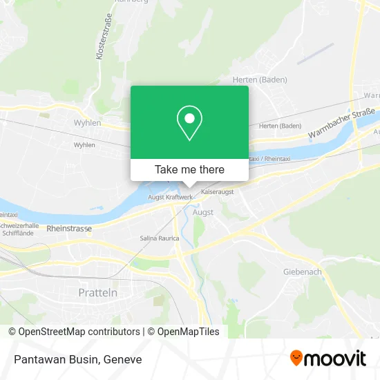 Pantawan Busin map