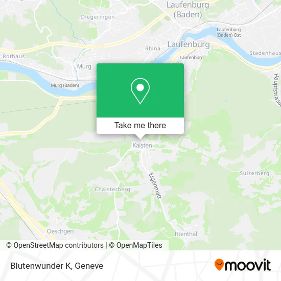 Blutenwunder K map