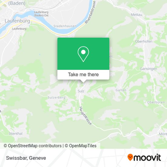 Swissbar map