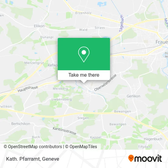 Kath. Pfarramt map
