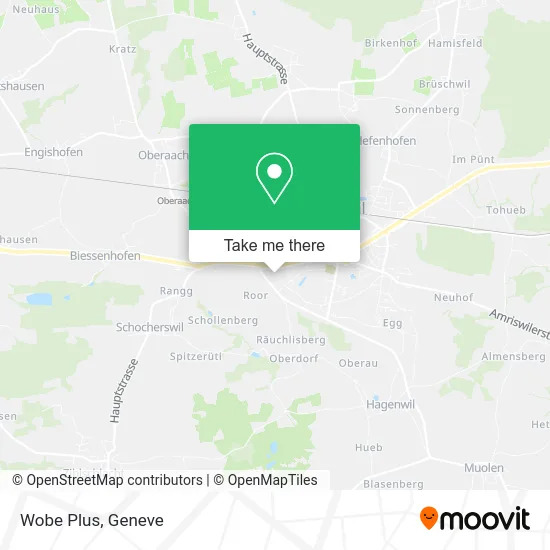 Wobe Plus map