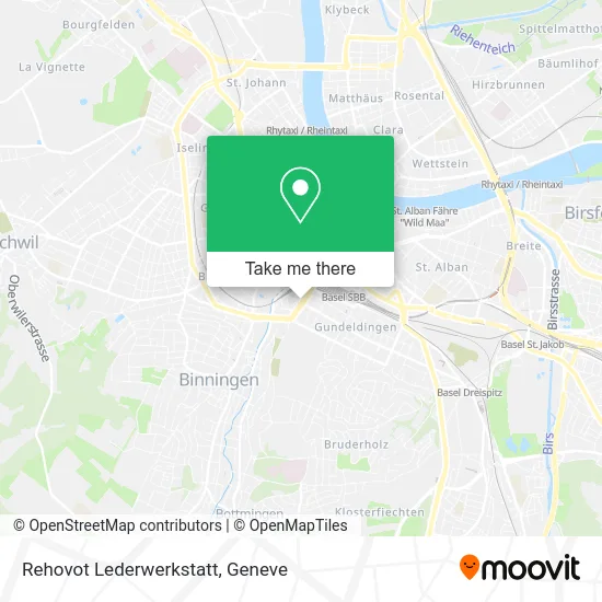 Rehovot Lederwerkstatt map