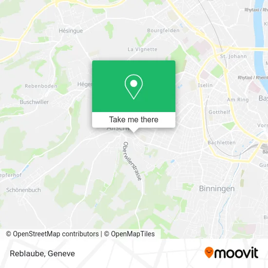 Reblaube map