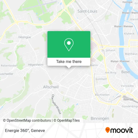 Energie 360° map