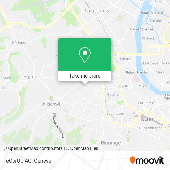eCarUp AG map