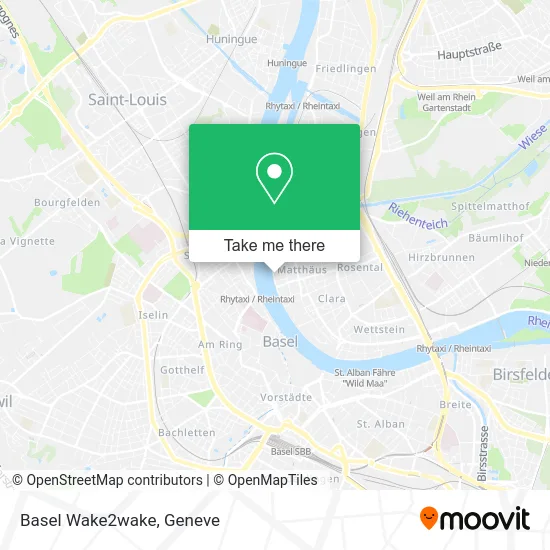 Basel Wake2wake map