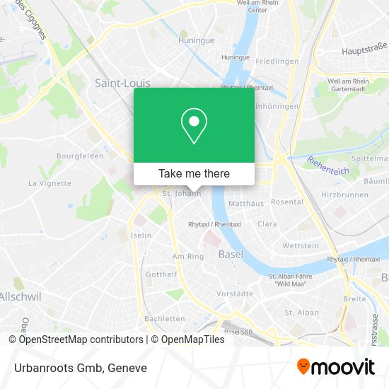 Urbanroots Gmb map