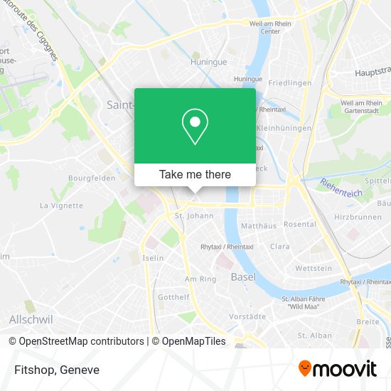 Fitshop map