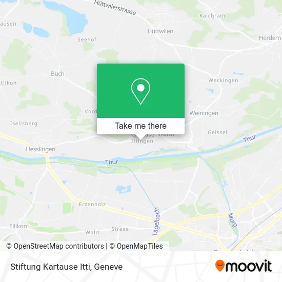 Stiftung Kartause Itti map