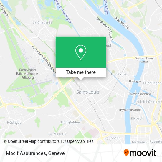 Macif Assurances map