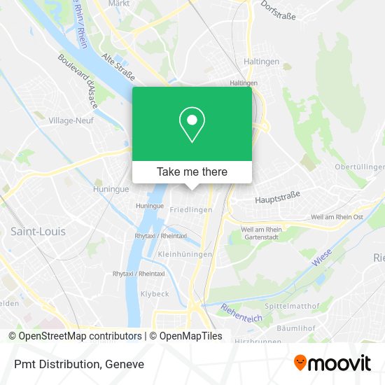 Pmt Distribution map