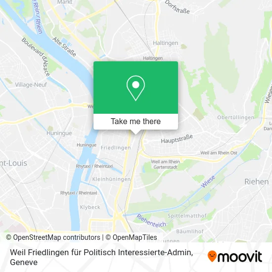 Weil Friedlingen für Politisch Interessierte-Admin map